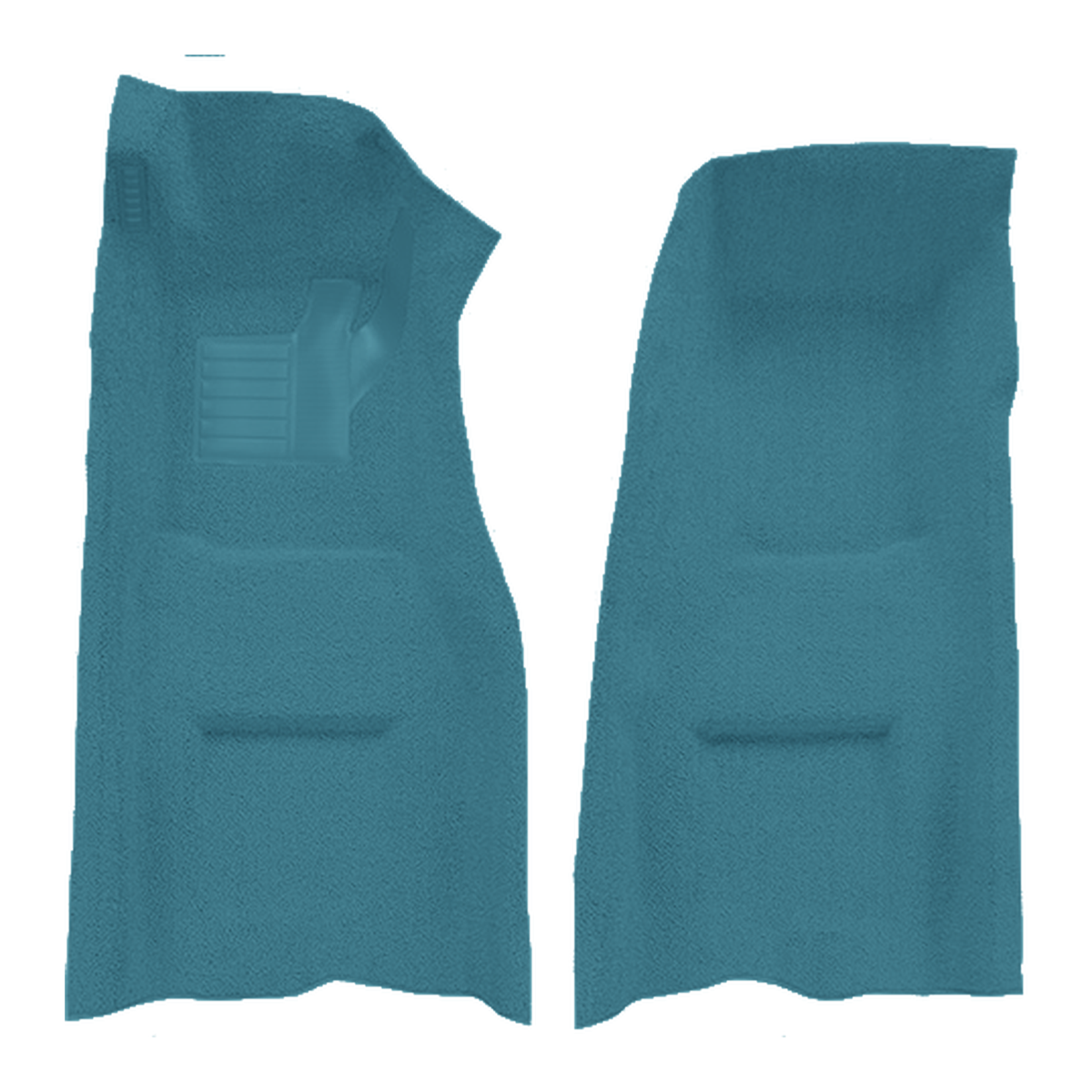 1970 Chevrolet Corvette 4spd Front with Pad Loop Molded Replacement Carpet Kit - 2-Piece - product image