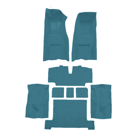 1969 Chevrolet Corvette 4spd Complete with Pad Loop Molded Replacement Carpet Kit - 9-Piece - product image