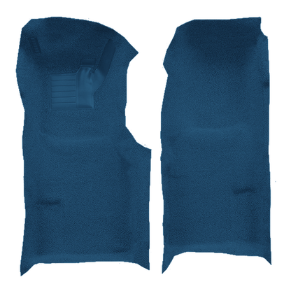 1971-1977 Chevrolet Corvette Auto Front with Pad Cutpile Molded Replacement Carpet Kit - 2-Piece - product image