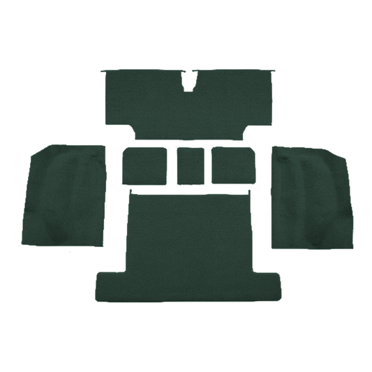 1976 Chevrolet Corvette Rear with Pad Loop Molded Replacement Carpet Kit - 7-Piece - product image