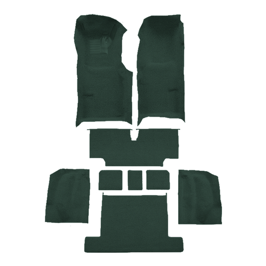 1976 Chevrolet Corvette Complete with Pad Loop Molded Replacement Carpet Kit - 9-Piece - product image