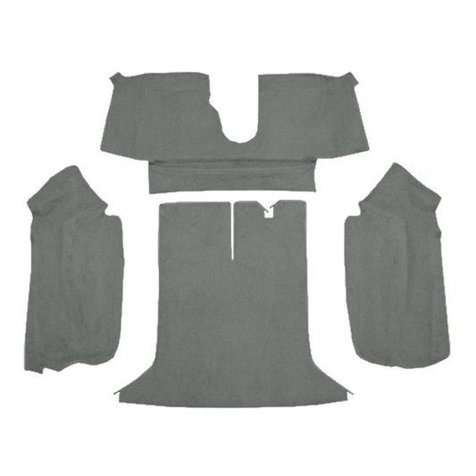 1994-1996 Chevy Corvette Coupe Rear Truvette Molded Replacement Carpet Kit w/ Mass Backing - 4-Piece - product image