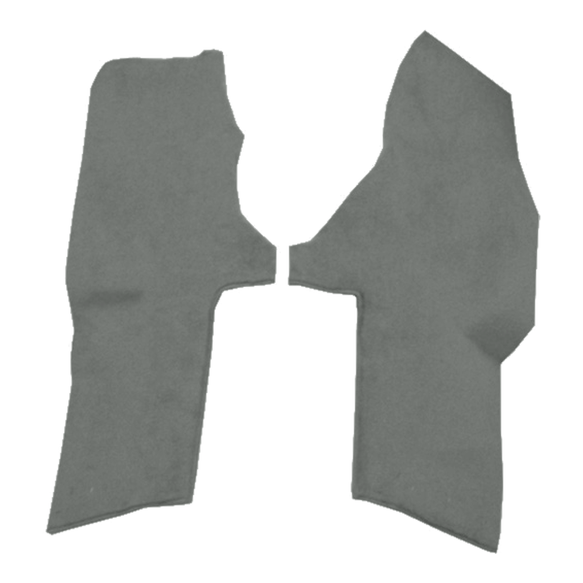 1994-1996 Chevrolet Corvette Console Strip Truvette Molded Replacement Carpet Kit - 2-Piece - product image