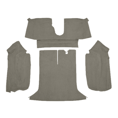 1994-1996 Chevy Corvette Coupe Rear Cutpile Molded Replacement Carpet Kit w/ Mass Backing - 4-Piece - product image