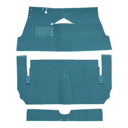 1956 Cadillac DeVille 2DR Coupe Loop Replacement Carpet Kit - 3-Piece - product image