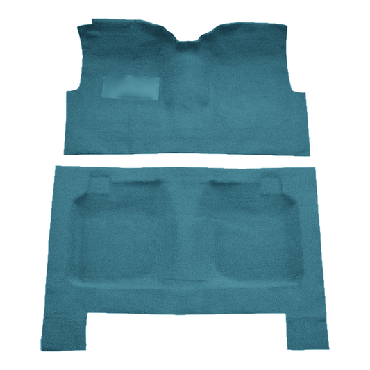 1959-1960 Cadillac DeVille 2DR Coupe/Convertible Loop Molded Replacement Carpet Kit - 2-Piece - product image