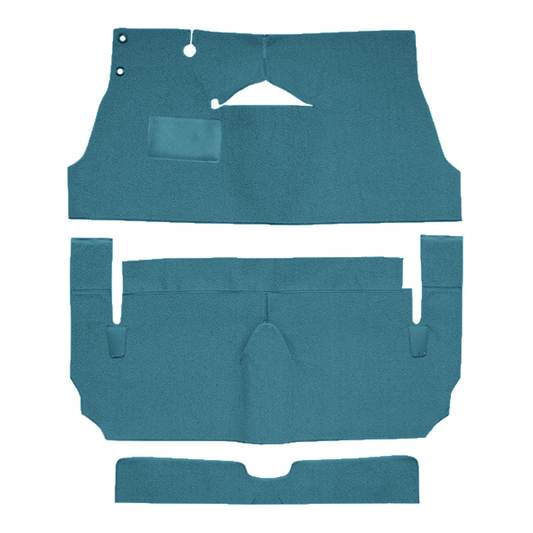 1955-1956 Cadillac Eldorado 2DR Hardtop/Convertible Loop Replacement Carpet Kit - 3-Piece - product image
