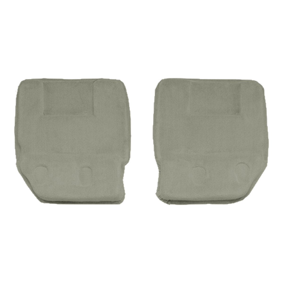 2007-2010 Chevy Tahoe w/2nd Row Bucket Seat Mount Cover Cutpile Replacement Carpet Kit - 2-Piece - product image