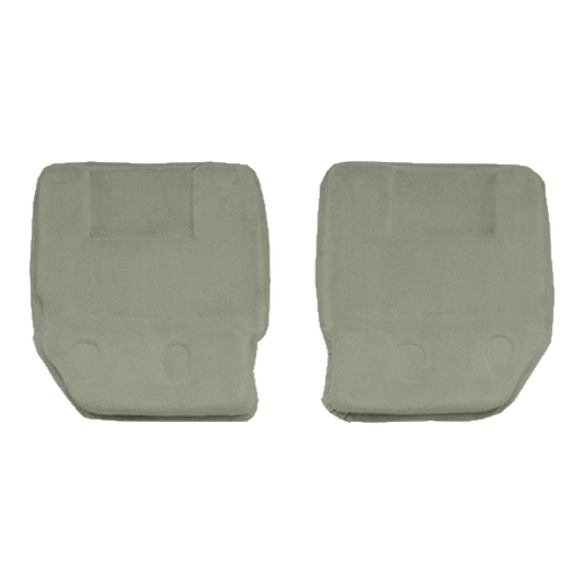 2007-2010 Chevy Tahoe w/2nd Row Bucket Seat Mount Cover Cutpile Replacement Carpet Kit - 2-Piece - product image