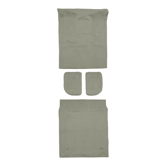 2007-2009 Chevy Suburban 1500 4DR w/2nd Row Bucket Seat Mount Cutpile Replacement Carpet Kit - 4-Piece - product image