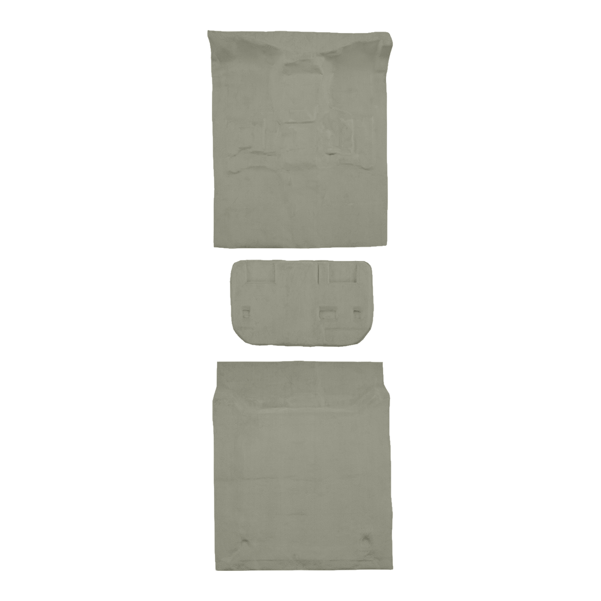 2007-2009 Cadillac Escalade ESV 4DR w/2nd Row 60-40 Seat Cutpile Replacement Carpet Kit - 3-Piece - product image