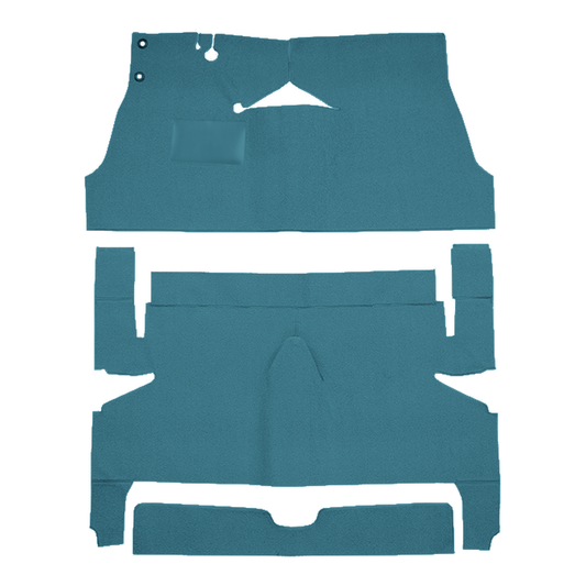 1955-1956 Cadillac Series 62 Sedan Deville 4DR Hardtop Loop Replacement Carpet Kit - 3-Piece - product image