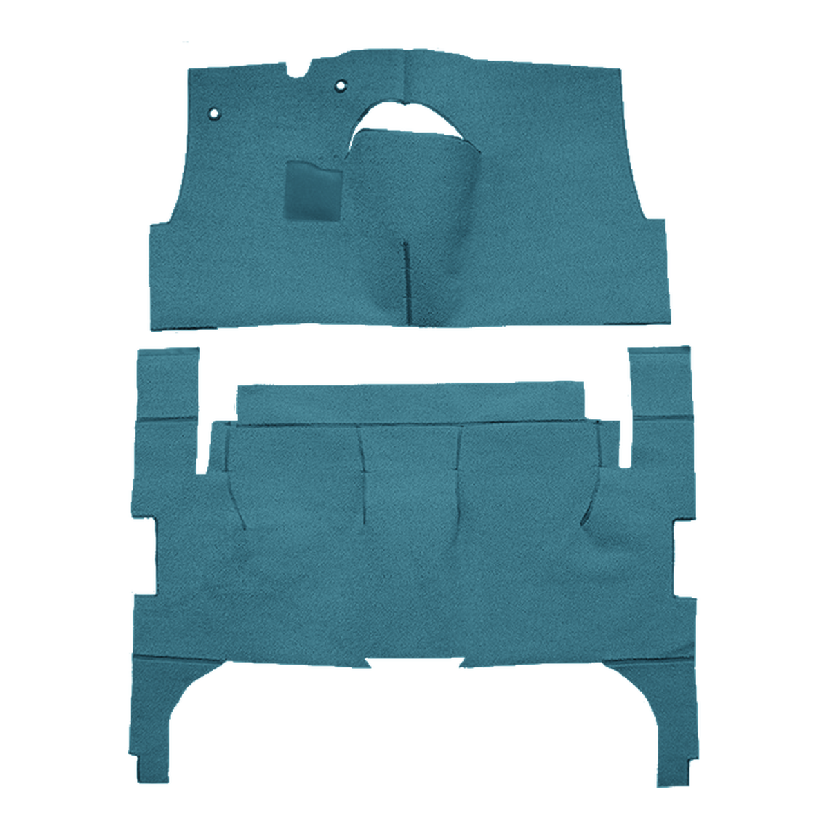 1957 Oldsmobile Starfire 4DR Sedan Loop Replacement Carpet Kit - 2-Piece - product image