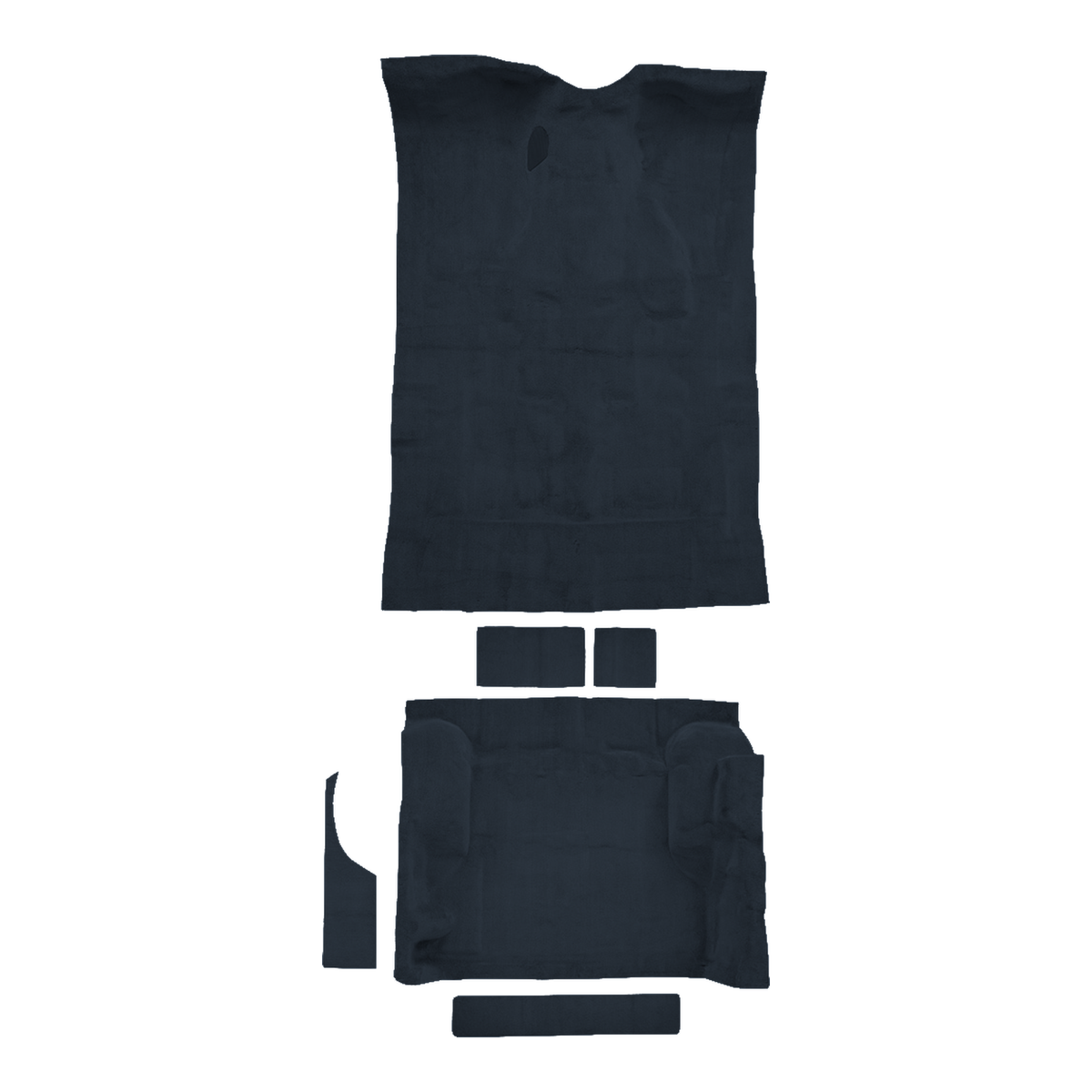 1996-2001 Oldsmobile Bravada 4DR complete Cutpile Molded Replacement Carpet Kit - 6-Piece - product image
