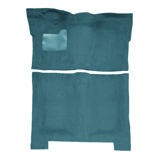 1974-1975 Oldsmobile Cutlass 4DR Cutpile Molded Replacement Carpet Kit - 2-Piece - product image