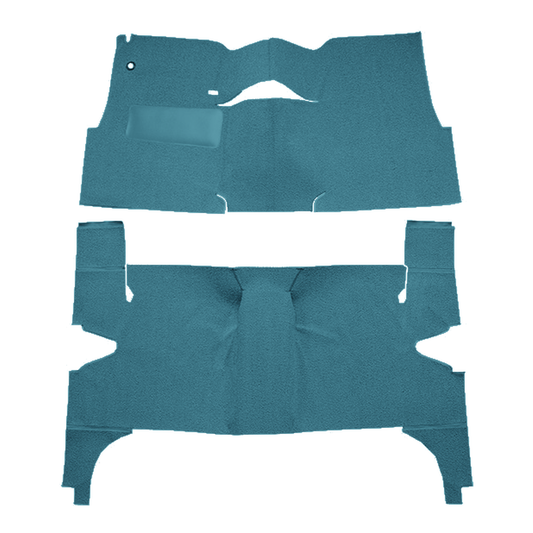 1957 Chevrolet Bel Air Sport Sedan 4DR Hardtop Bench Seat Loop Replacement Carpet Kit - 2-Piece - product image