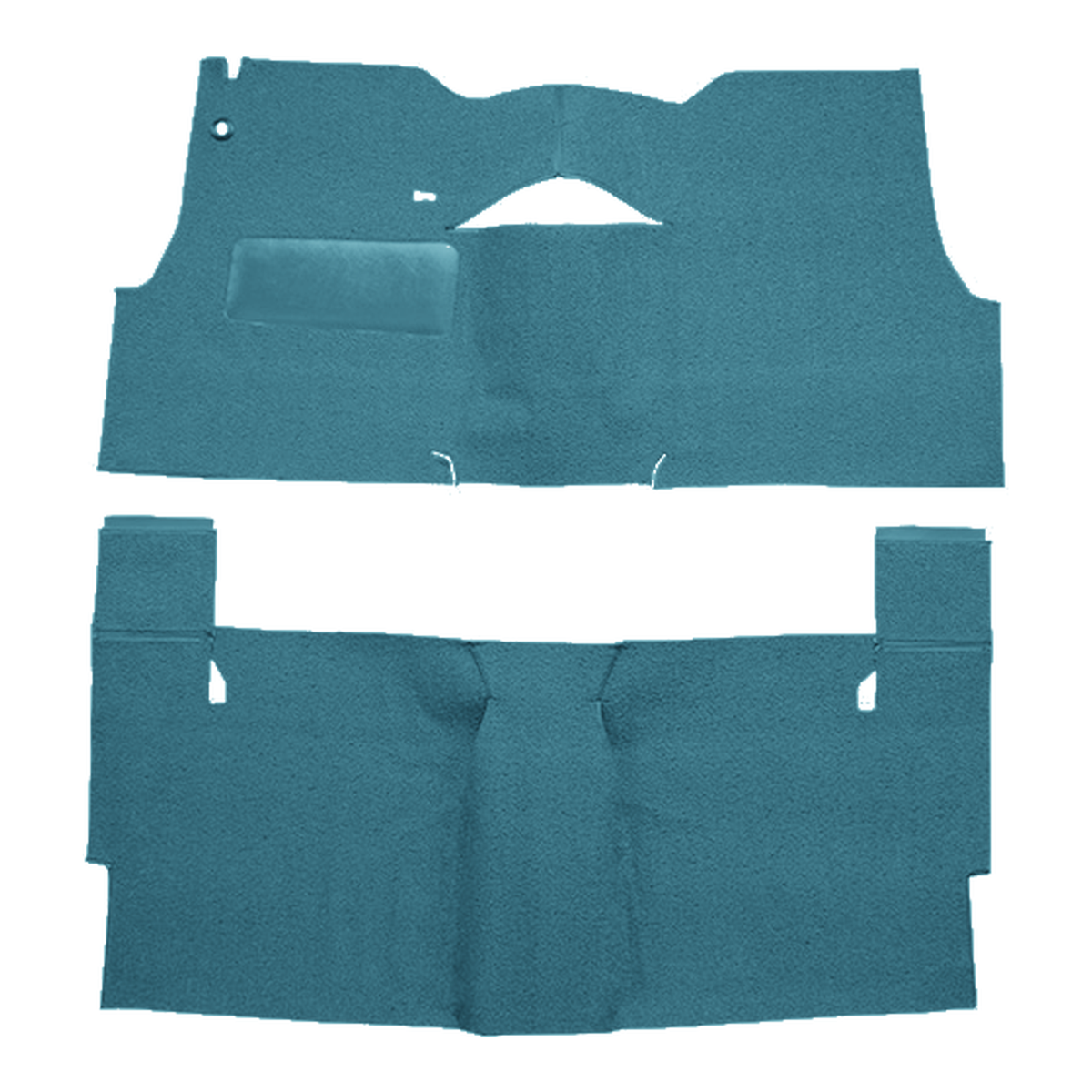 1955 Chevrolet Two-Ten Series 2DR Sedan Bench Seat Loop Replacement Carpet Kit - 2-Piece - product image
