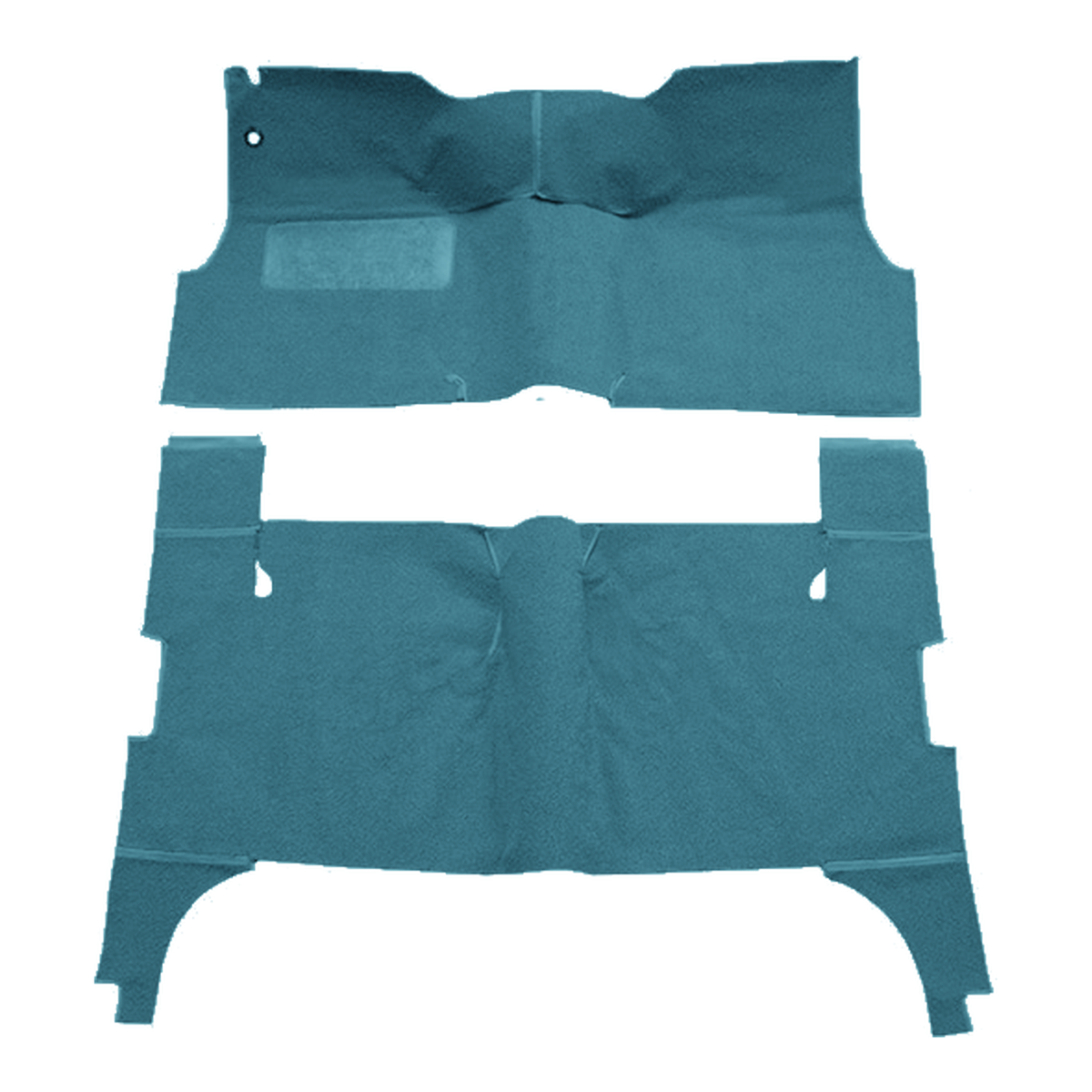 1955 Chevrolet Two-Ten Series 4DR Sedan Bench Seat Loop Replacement Carpet Kit - 2-Piece - product image