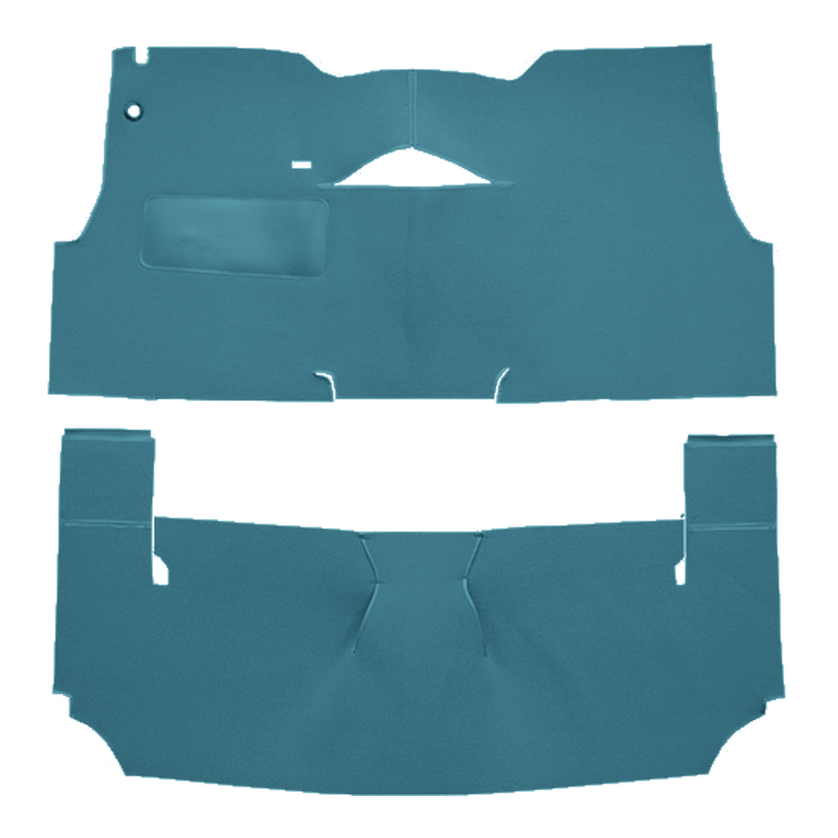 1955 Chevrolet Bel Air 2DR Convertible Bench Seat Loop Replacement Carpet Kit - 2-Piece - product image