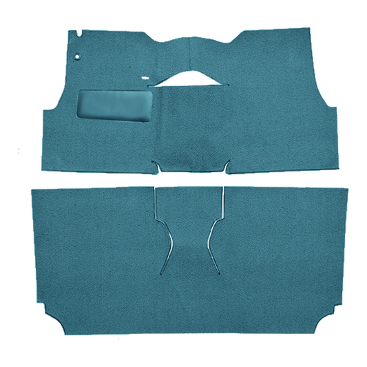 1956 Chevrolet Bel Air 2DR Hardtop Bucket Seat Loop Replacement Carpet Kit - 2-Piece - product image