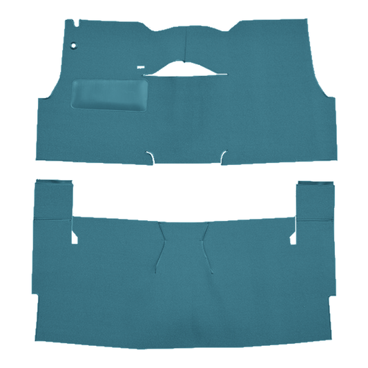 1956 Chevrolet Bel Air 2DR Sedan Bench Seat Loop Replacement Carpet Kit - 2-Piece - product image