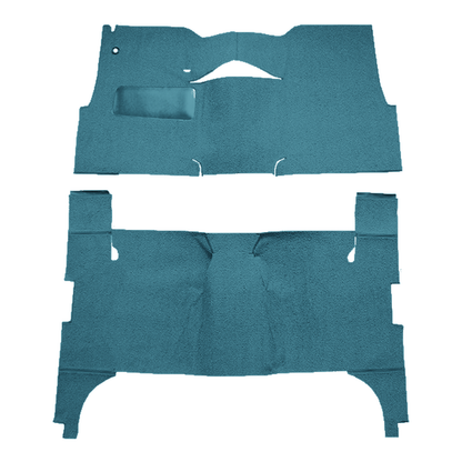 1957 Chevrolet Two-Ten Series 4DR Sedan Bench Seat Loop Replacement Carpet Kit - 2-Piece - product image