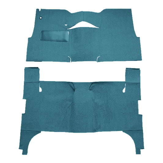 1957 Chevrolet Two-Ten Series 4DR Sedan Bench Seat Loop Replacement Carpet Kit - 2-Piece - product image