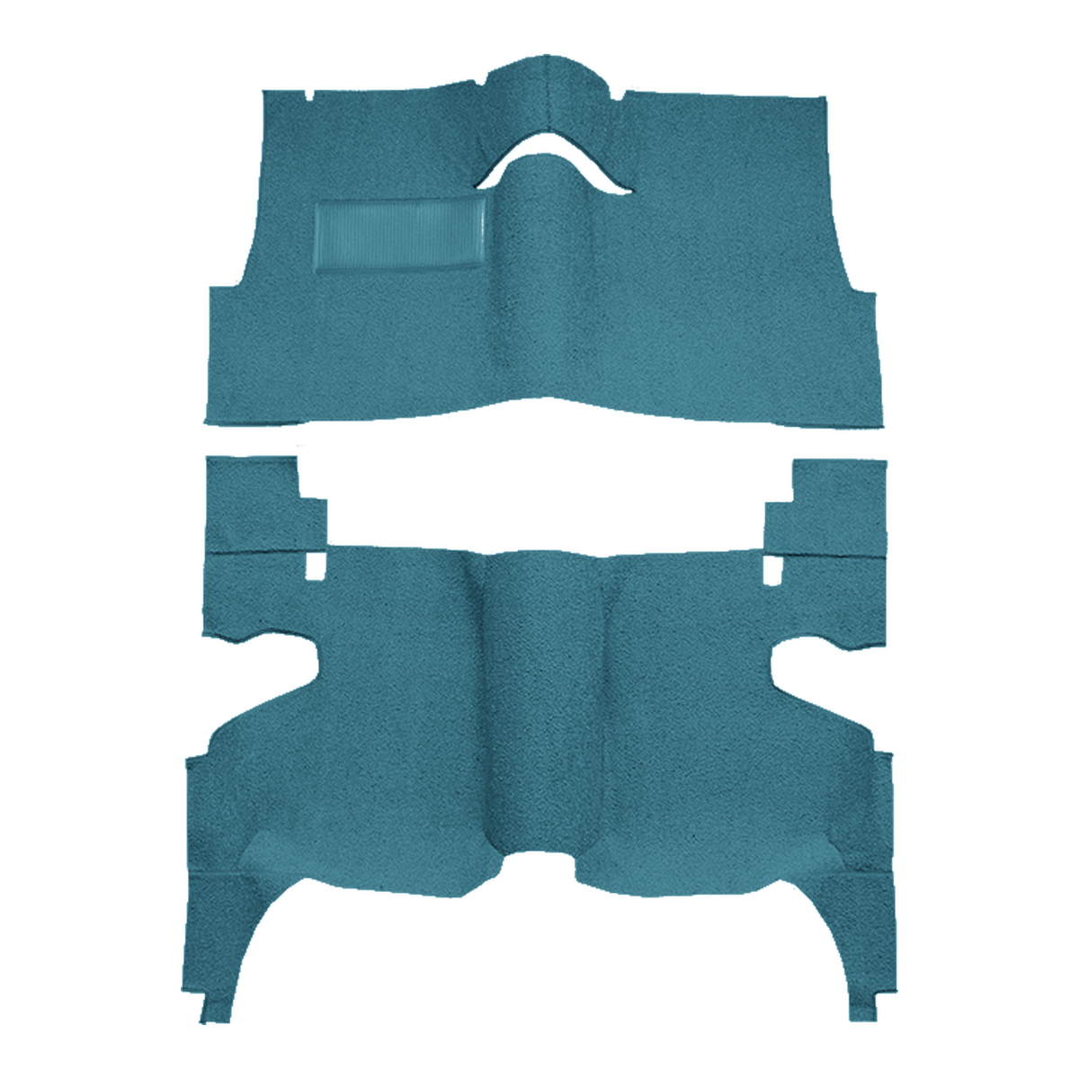 1958 Chevrolet Impala 4DR Hardtop Cut & Sewn Loop Replacement Carpet Kit - 2-Piece - product image