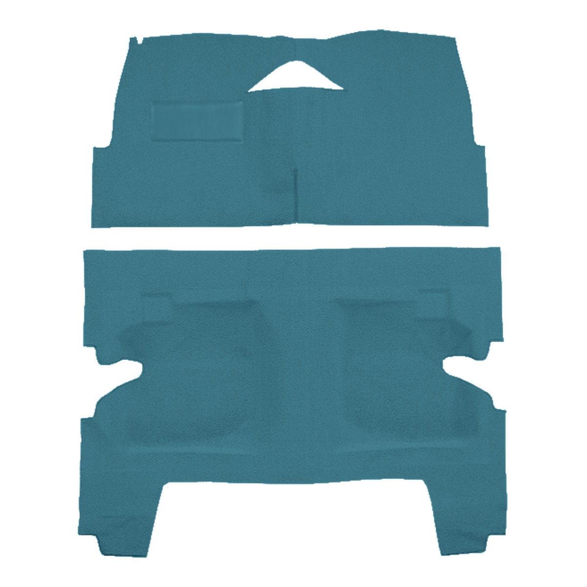 1959 Chevrolet Bel Air 4DR Hardtop Loop Molded Replacement Carpet Kit - 2-Piece - product image