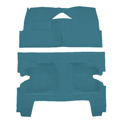 1959 Chevrolet Bel Air 4DR Hardtop Loop Molded Replacement Carpet Kit - 2-Piece - product image