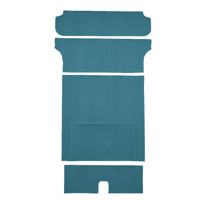1955-1957 Chevrolet Bel Air Nomad 2DR Wagon Cargo Area Loop Replacement Carpet Kit - 5-Piece - product image