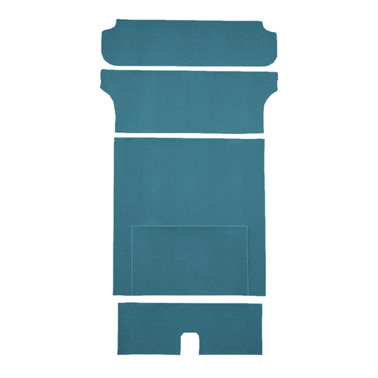 1955-1957 Chevrolet Bel Air Nomad 2DR Wagon Cargo Area Loop Replacement Carpet Kit - 5-Piece - product image