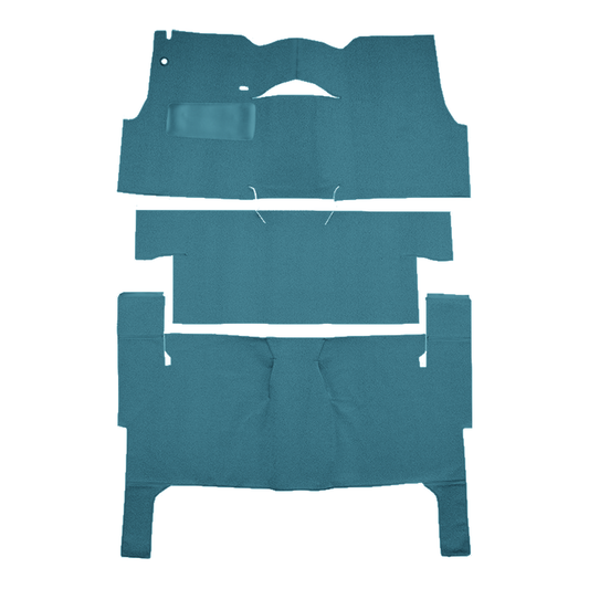 1956 Chevrolet Bel Air Nomad 2DR Wagon Bench Seat Pass Area Loop Replacement Carpet Kit - 3-Piece - product image
