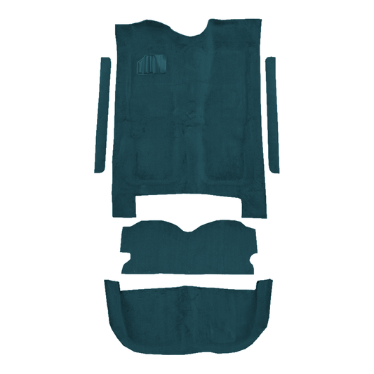 1979-1981 Chevrolet El Camino Complete Cutpile Molded Replacement Carpet Kit - 5-Piece - product image