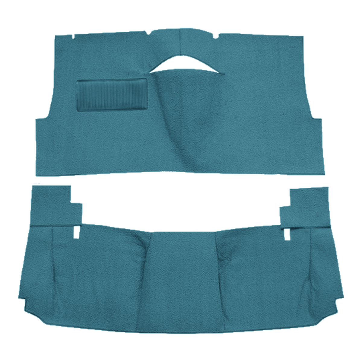 1958 Chevrolet Impala 2DR Hardtop/Convertible Cut & Sewn Loop Replacement Carpet Kit - 2-Piece - product image