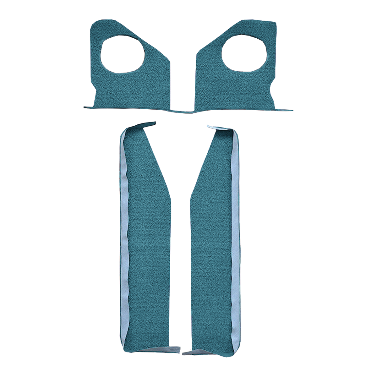 1964 Chevrolet Impala SS Door & Kick Panel Inserts without Air Loop Replacement Carpet Kit - 4-Piece - product image