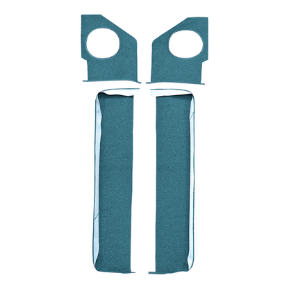 1965 Chevrolet Impala Door & Kick Panel Inserts without Air 2DR Loop Replacement Carpet Kit - 4-Piece - product image