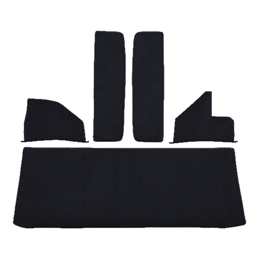 1955-1958 Chevrolet Truck Rear Cab Wall, Door & Kick Panels Loop Replacement Carpet Kit - 5-Piece - product image