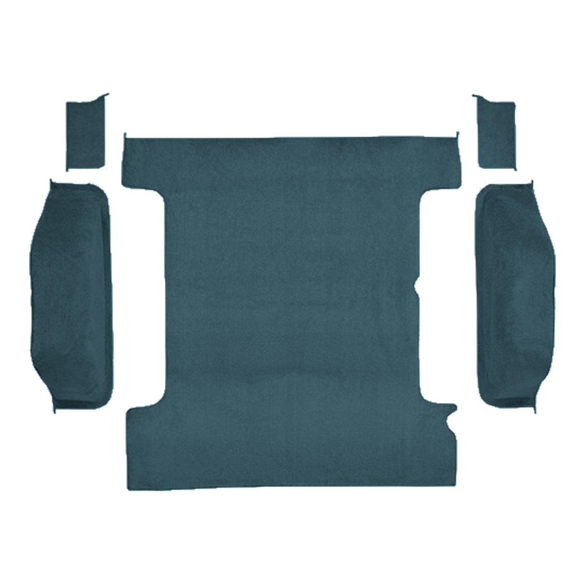 1978-1980 Chevrolet K5 Blazer Cargo Area Cutpile Molded Replacement Carpet Kit - 5-Piece - product image
