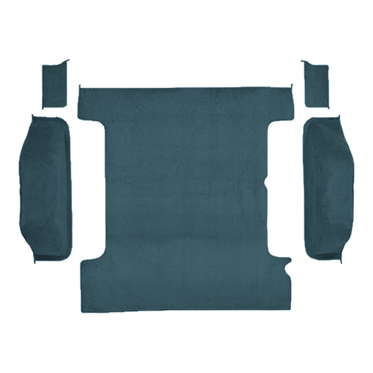 1978-1980 Chevrolet K5 Blazer Cargo Area Cutpile Molded Replacement Carpet Kit - 5-Piece - product image