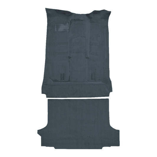 1992-1994 Chevrolet Blazer 2DR w/ Heat Vents Complete Cutpile Molded Replacement Carpet Kit - 2-Piece - product image