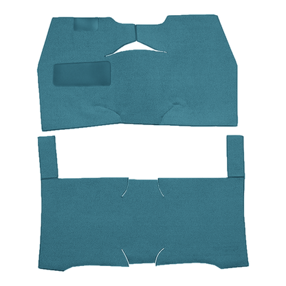 1949-1952 Chevrolet Fleetline Special 2DR Coupe/Sedan Bench Seat Loop Replacement Carpet Kit - 2-Piece - product image