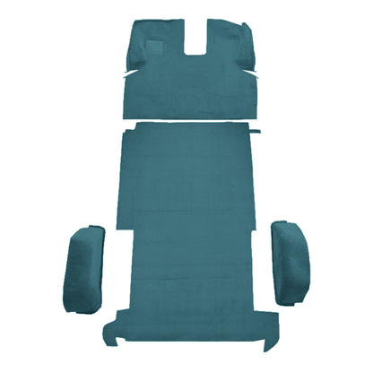 1978-1995 Chevy G20 Short Van Fits 110 WB Complete Cutpile Molded Replacement Carpet Kit - 4-Piece - product image