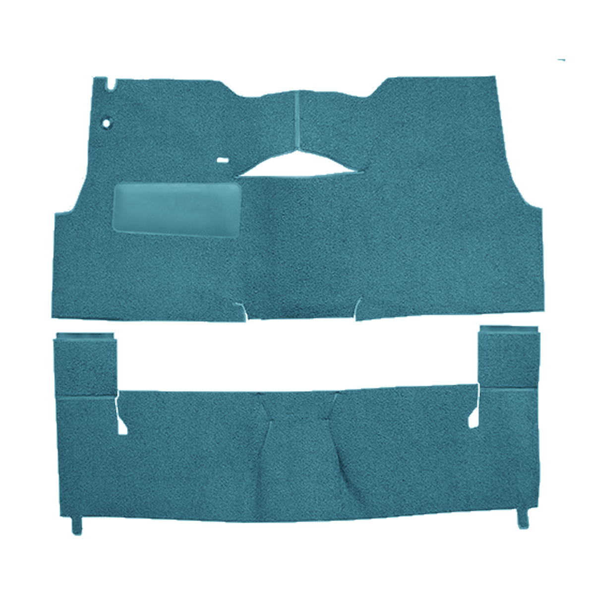 1955 Chevrolet Sedan Delivery 2DR Sedan Bench Seat Loop Replacement Carpet Kit - 2-Piece - product image