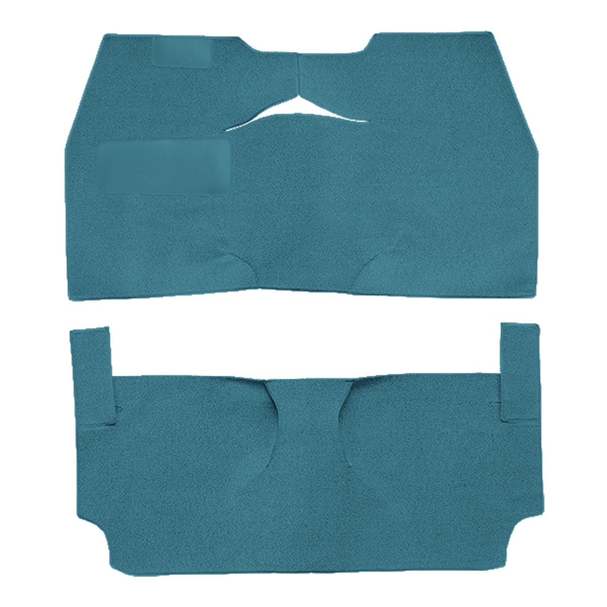 1949-1952 Chevrolet Styleline Deluxe 2DR Convertible Bench Seat Loop Replacement Carpet Kit - 2-Piece - product image