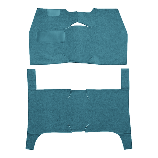 1949-1952 Chevrolet Styleline Deluxe 4DR Sedan Bench Seat Loop Replacement Carpet Kit - 2-Piece - product image