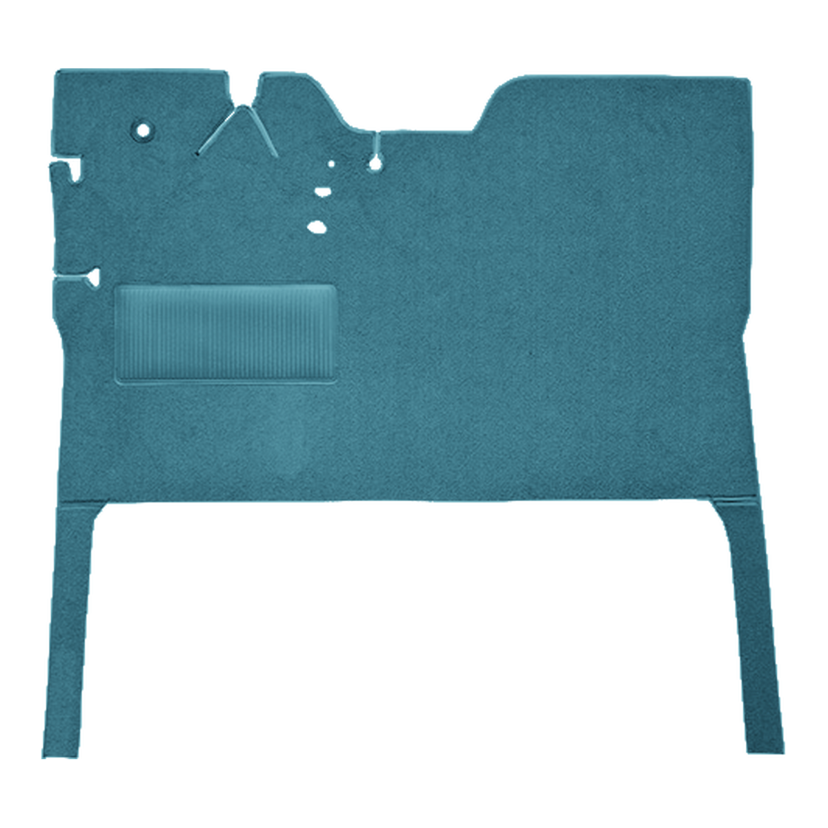 1947-1954 Chevrolet Truck Reg Cab Front with Side Extensions Loop Replacement Carpet Kit - 1-Piece - product image