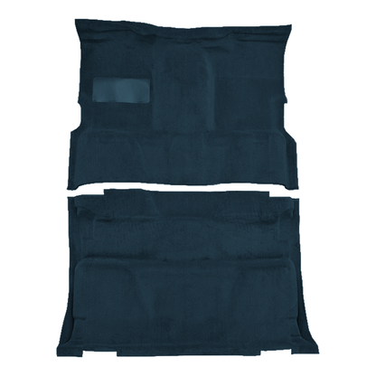 1988 Chevrolet V30 Crew Cab 4WD Auto/4spd Cutpile Molded Replacement Carpet Kit - 2-Piece - product image