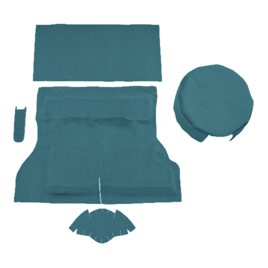1981-1983 American Motors Eagle SX4 2DR Lift Back Cargo Area Cutpile Replacement Carpet Kit - 5-Piece - product image