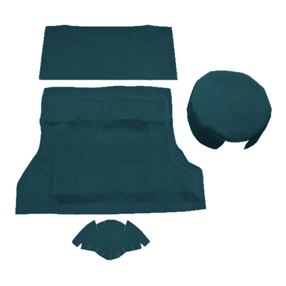 1979-1983 American Motors Spirit 2DR Lift Back Cargo Area Cutpile Replacement Carpet Kit - 4-Piece - product image